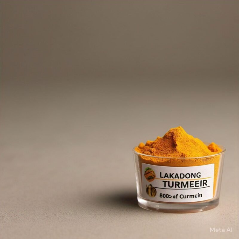 Lakadong Turmeric (7% to 12% Curcumin)